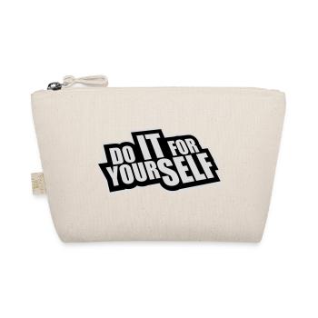 Do It For Yourself Inspirierend Selbstliebe Zitat - Bio-Täschchen - Natur - Vorne