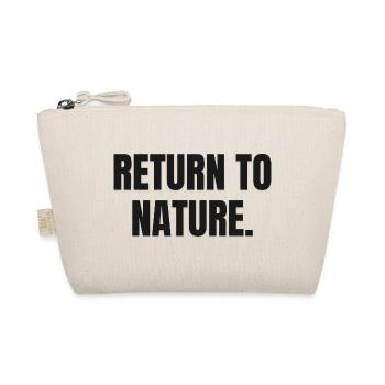 RETURN TO NATURE | Ancestral Lifestyle Carnivore - Bio-Täschchen - Natur - Vorne
