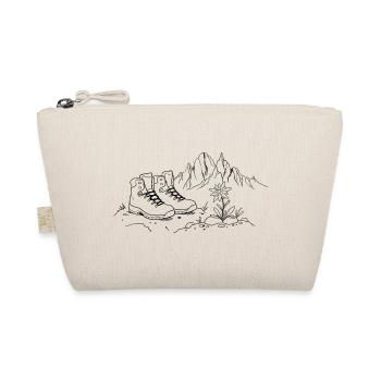 Hiking Boots Mountains Edelweiss - Organic Pouch - nature - Front