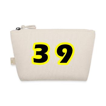39 Number Symbol - Organic Pouch - nature - Front