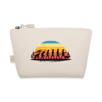 Dog Walker Gift for Dog Trainer - Organic Pouch - nature - Front
