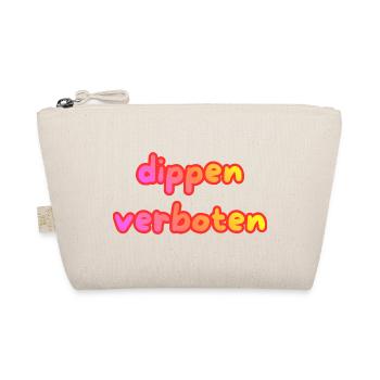 dippen verboten - Bio-Täschchen - Natur - Vorne