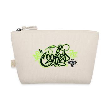 Angelhaken Graffiti Logo - Bio-Täschchen - Natur - Vorne