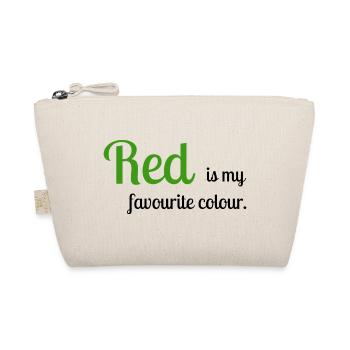 Red - Organic Pouch - nature - Front