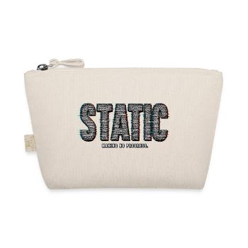 STATIC – No Progress | Retro pun - Organic Pouch - nature - Front