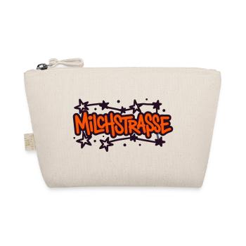 Milky Way Graffiti Logo - Organic Pouch - nature - Front