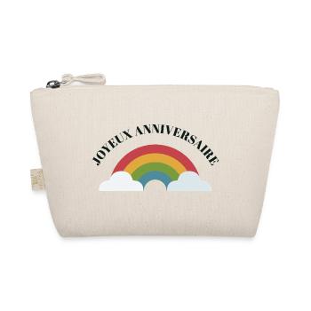 ARC. IM HIMMEL. GESCHENK. ALLES GUTE ZUM GEBURTSTAG - Bio-Täschchen - Natur - Vorne