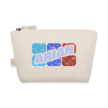 Geschenk für Arian - Bio-Täschchen - Natur - Vorne