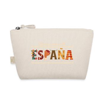 I Feel In Love With España Spanien Urlaub Spruch - Bio-Täschchen - Natur - Vorne