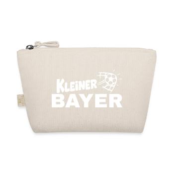 Kleiner Bayer– Kleiner Bavare im Fußball‑Style - Bio-Täschchen - Natur - Vorne