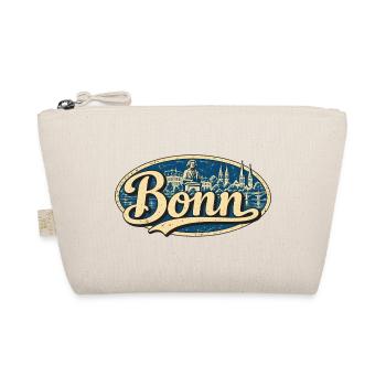Bonn Vintage Stadtmotiv - Bio-Täschchen - Natur - Vorne