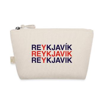 REYKJAVIK Iceland Island Flagge - Bio-Täschchen - Natur - Vorne