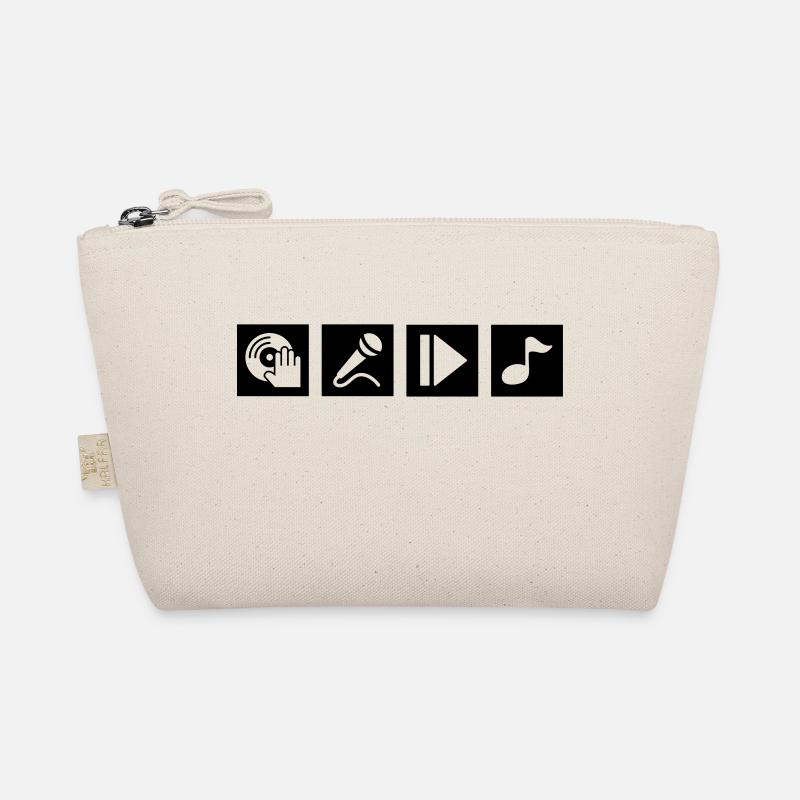 DJ, sing, play, music Organic Pouch