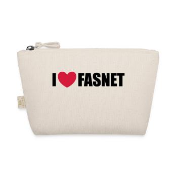 I love Fasnet - Bio-Täschchen - Natur - Vorne