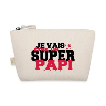 JE VAIS être un super PAPi - Trousse biologique - nature - Devant