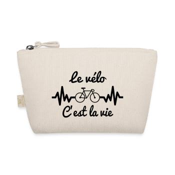 Cycling is life - Cycling - Organic Pouch - nature - Front