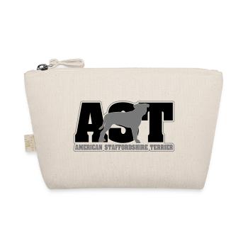 AMERICAN STAFFORDSHIRE TERRIER Wilsigns canine dog - Organic Pouch - nature - Front