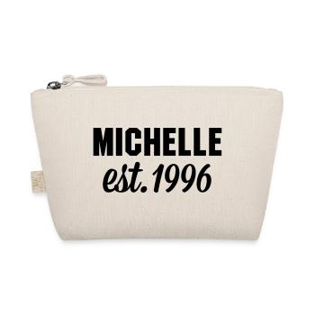 Michelle est 1996 - Bio-Täschchen - Natur - Vorne