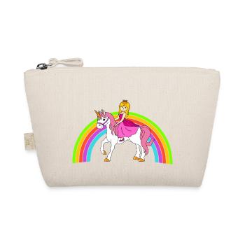 Einhorn - Bio-Täschchen - Natur - Vorne