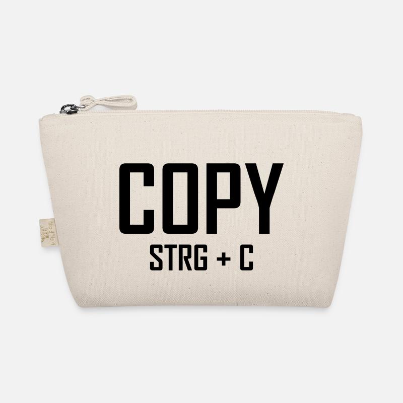 Copy Strg C - Vater Sohn Shirt Bio-Täschchen
