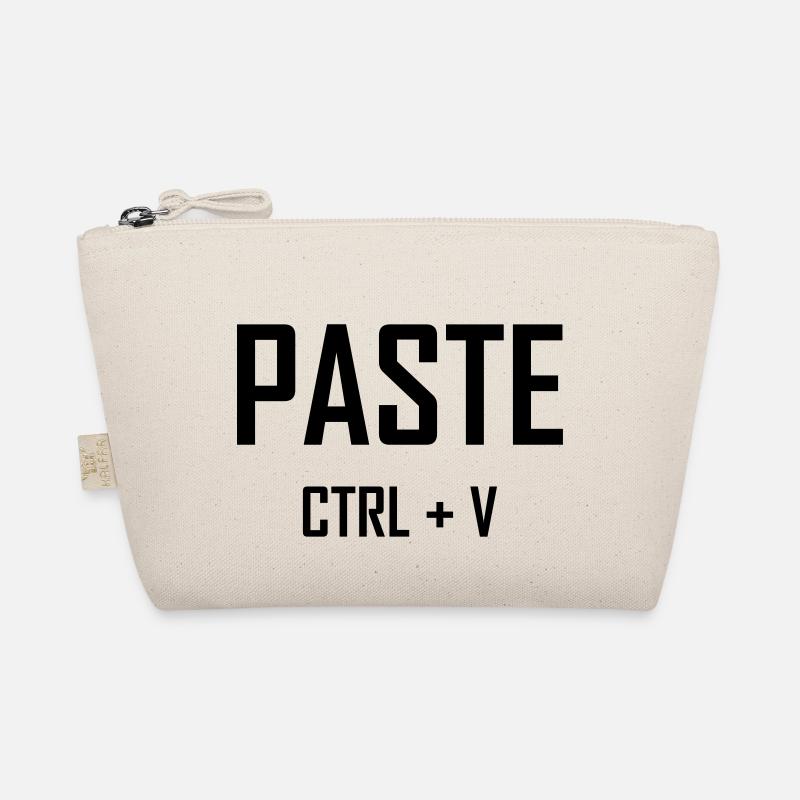 Paste Ctrl V - Father Son Shirt Organic Pouch