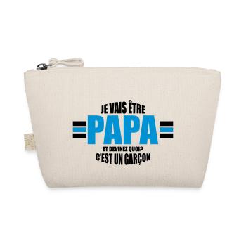 je vais être papa et devinez quoi c'est un garçon - Trousse biologique - nature - Devant