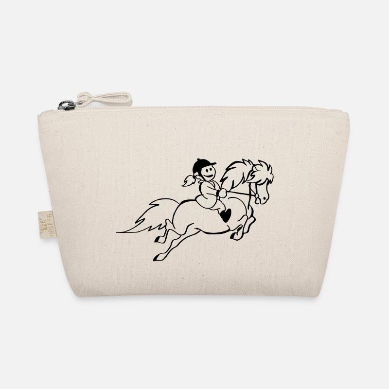 cavalière de poney - Trousse biologique - nature