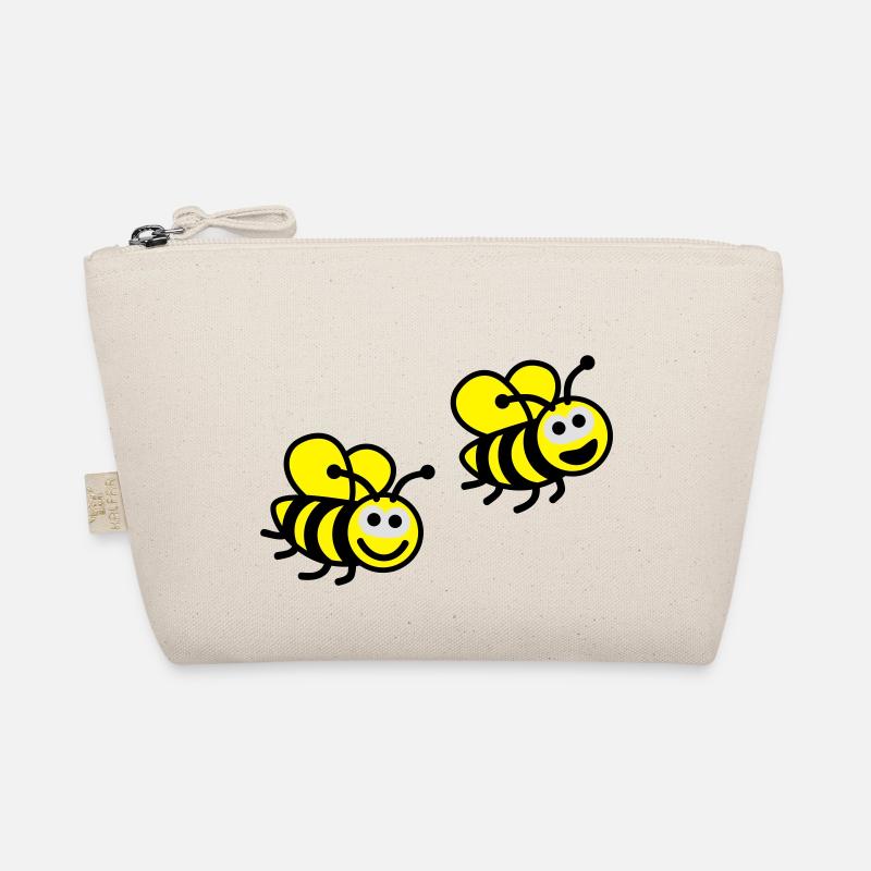 biene_bee___f3 - Bio-Täschchen - Natur