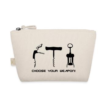 choose your weapon! - Bio-Täschchen - Natur - Vorne