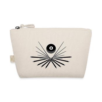 Billard Emblem 2 - Organic Pouch - nature - Front