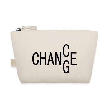 CHANCE / CHANGE, motivation - Organic Pouch - nature - Front