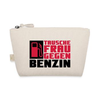 Tausche Frau gegen Benzin - Bio-Täschchen - Natur - Vorne