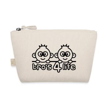 Bros 4 Life Comic Design - Bio-Täschchen - Natur - Vorne