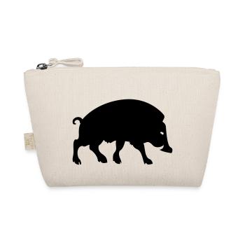 Wildschwein Arverne keltisches gallisches Symbol - Bio-Täschchen - Natur - Vorne