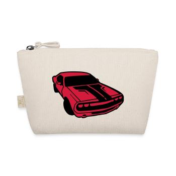 dessin de voiture de course américaine vintage dod - Trousse biologique - nature - Devant