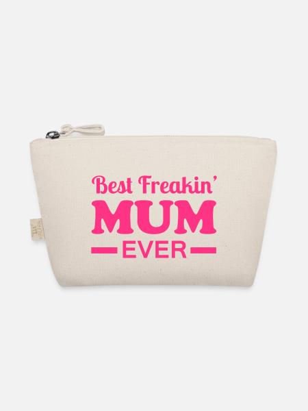 Mum - Organic Pouch - nature - Front