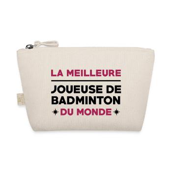 Badminton / Badiste / Tennis / Raquette / Sport - Trousse biologique - nature - Devant