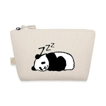 panda dort sieste dormir - Trousse biologique - nature - Devant