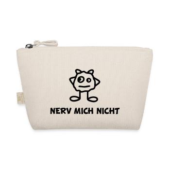 Monster - Nerv mich nicht - Bio-Täschchen - Natur - Vorne