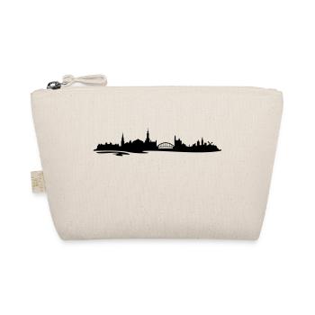 Skyline Amsterdam Wasser - Bio-Täschchen - Natur - Vorne