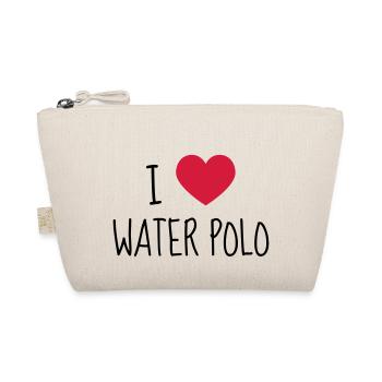 Water Polo / Waterpolo / Water-Polo / Wasserball - Organic Pouch - nature - Front
