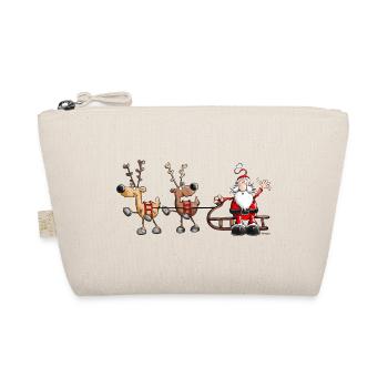 Rucki Zucki Weihnachtsmann - Bio-Täschchen - Natur - Vorne