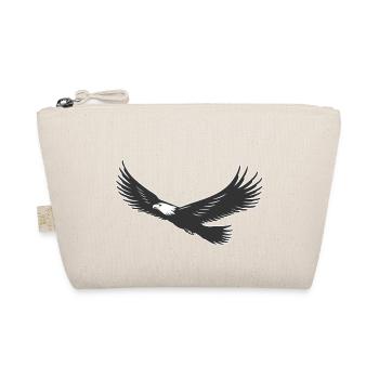 Adler Eagle - Bio-Täschchen - Natur - Vorne
