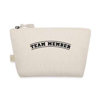 team member - Bio-Täschchen - Natur - Vorne