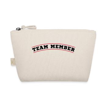 team member - Bio-Täschchen - Natur - Vorne