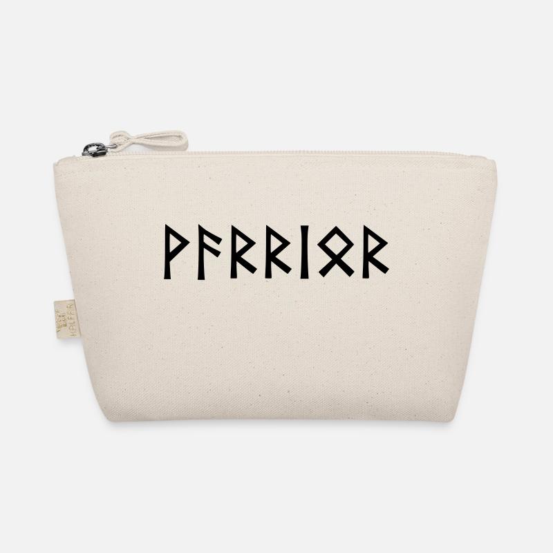 Warrior - Krieger - in Runenschrift Bio-Täschchen