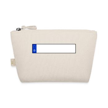 Plaque d’immatriculation Vierge Idée cadeau individuelle - Trousse biologique - nature - Devant