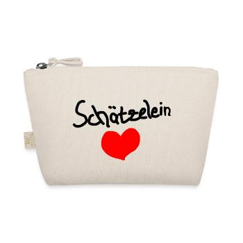 Schätzelein - Bio-Täschchen - Natur - Vorne