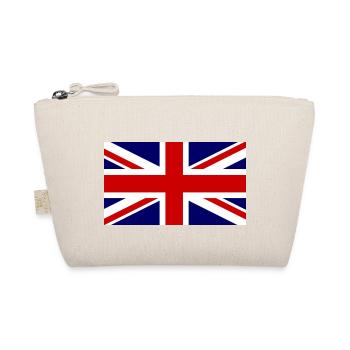 Union Jack Flag - England - Organic Pouch - nature - Front