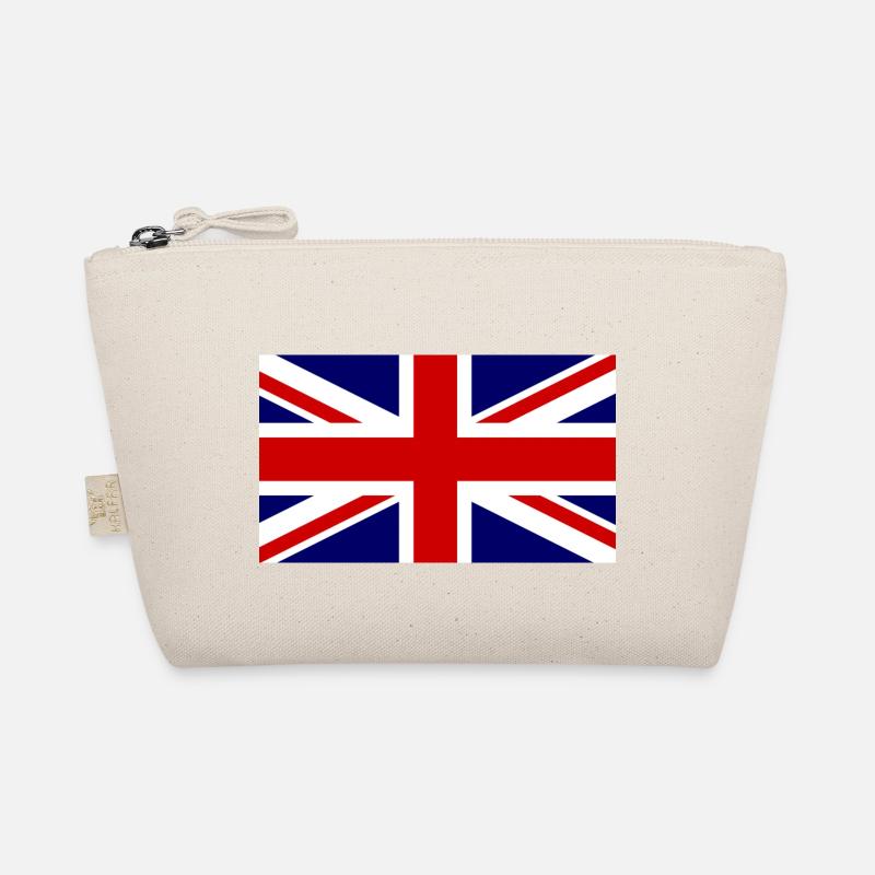Union Jack Flag - England Organic Pouch